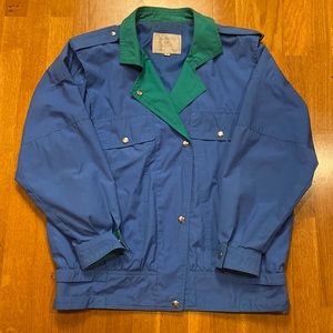 Vintage Colorblock Mulberry Street Jacket